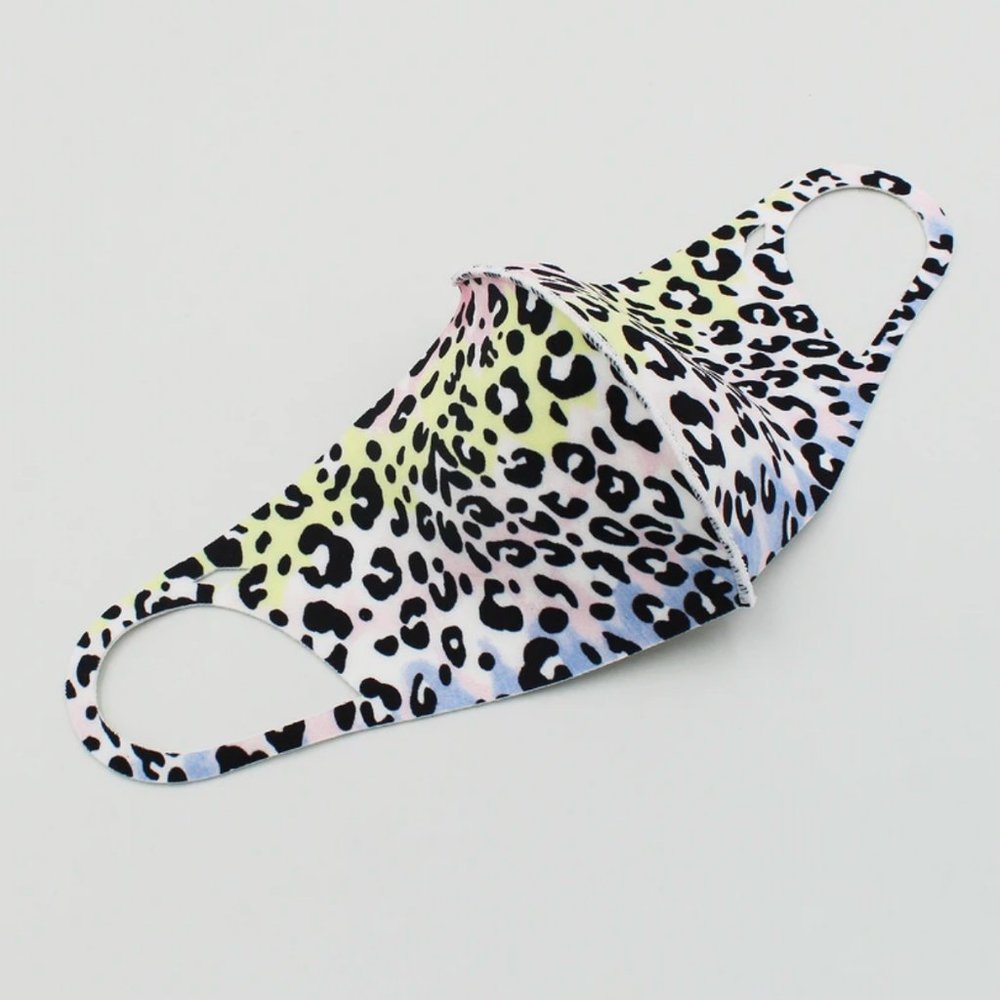 Wild Leopard 3D Face Mask